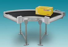 Belt conveyor curvedtransportcompact