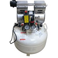 Dental air compressor oil-freesilent