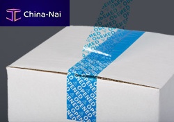 Packaging adhesive tape acrylicredblue