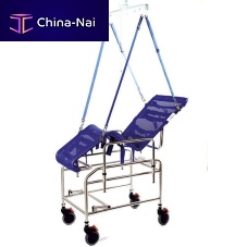 Indoor transfer chair outdoorwith adjustable backrest