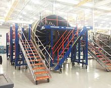 Engine access platform movablefixed