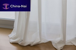 Curtain fabric MOVES plainlinencanvas