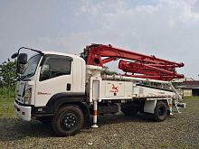 Truck-mounted concrete pump TP25M4