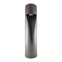 Garden bollard light LUNAcontemporaryaluminumsteel