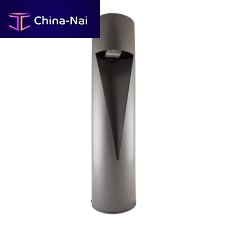 Garden bollard light LUNAcontemporaryaluminumsteel