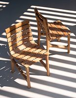 Contemporary garden chair TESEO 049outdoorindoorteak