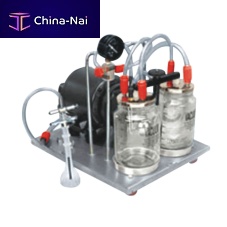 Electric surgical suction pump vacuum-powered