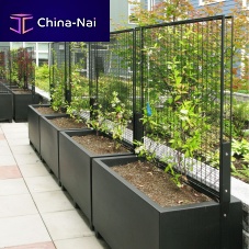 Fiberglass planter rectangularsquareround