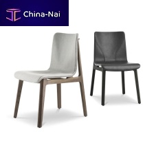 Contemporary chair BABETTEindoorfabricleather