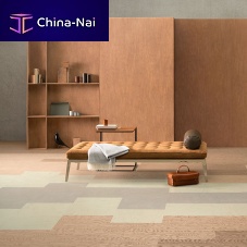 Linoleum flooring MARMOLEUM MODULARindoorfor stepresidential