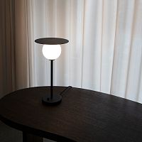 Table lamp PARIS NIGHTSmetalglasscontemporary