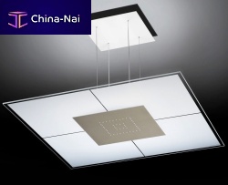 Pendant lamp MAGICaluminumglasscontemporary