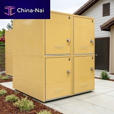 Steel cycle shelter MadLocker : ML2securefor public spacemodular