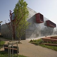 Exterior fitting panel VIROC® A2buildingfor interiorwall-mounted