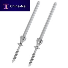 General purpose compression bone screw I.B.S.®break-offmetallic