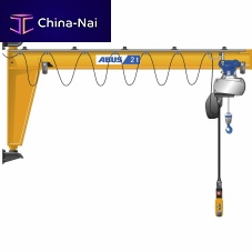 Wall-mounted jib crane VW180�rotary