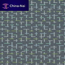 Upholstery fabric BLACK SESAME patternedacrylicstain-resistant