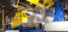 Automatic coiler coil