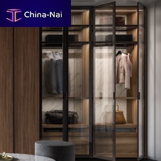 Glass wardrobe FRAMEmodularcornercontemporary