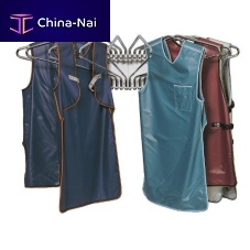 Wall-mounted X-ray apron rack 100