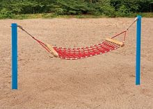 Hammock with spreader bar AMACA NIDO for playground
