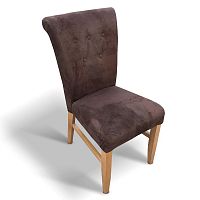 Traditional chair NISA indoorleatherbeech base