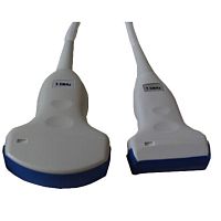 Convex-array ultrasound transducer
