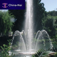 Garden fountain FLOATING publicfor water parkfloor-mounted