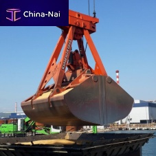 Bulk carrier ship bulk cargo grab Mechanical Double Wired Clamshell