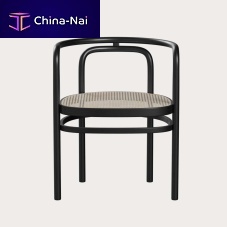 Contemporary chair PK15indoorleatherrattan