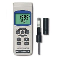 Portable conductivity meter CD-4316SDdigitalwith data logger