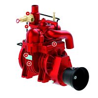 Rotary vane vacuum pump MEC serieslubricatedsingle-stageair-cooled