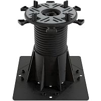 Polypropylene raised floor pedestal LUNAR SUPPORTself-levelingoutdooradjustable