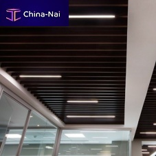 Hanging light fixture BAFFLE LEDlinearcommercial