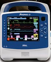 Automatic defibrillator Propaq Memergencyfor airport