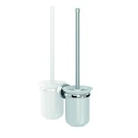 Zinc toilet brush Cartagoglasswall-mountedfor hotel
