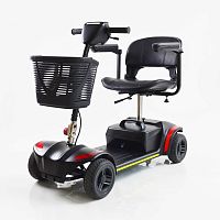 Electric mobility scooter VIRGO-D4-wheelwith basket