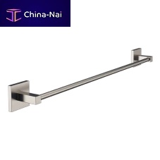 1-bar towel rack MINCIO® wall-mountedbrasspolished