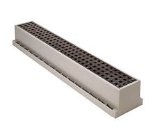 Drainage channel with grating TR1concretestreet
