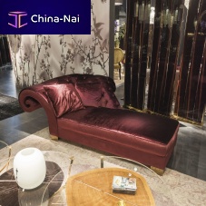 Traditional chaise longue NEW VERSAILLESfabricpolyurethanewooden