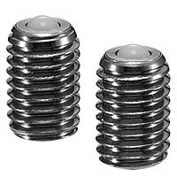 Stainless steel ball transfer unit BRUSS-Nthreaded stud