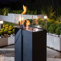 Bioethanol fireplace ROMEO/CZARNY/TUVfree-standingfree-standingcentral