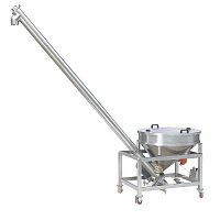 Worm screw dosing feeder KP-A seriesvibratingmotorizedfor powders