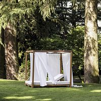 Canopy garden bed JAVAdoublecontemporaryreclining
