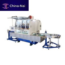 Disc deburring machine PT400edge roundinggrindingfinishing