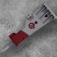 Hydraulic rotary hammer DSB & DFX-Seriesfor construction site