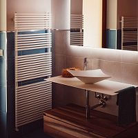 Hot water towel radiator TRENDYelectric0...500 w501 w...750 w