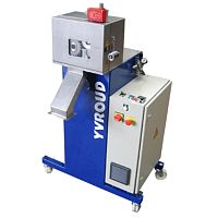 Dry strand pelletizer for plastic pellet manufacturing