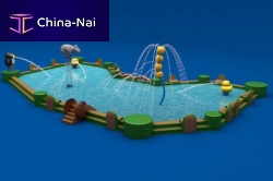 Outdoor swimming pool JUNGLEindoorfor water parkabove-ground