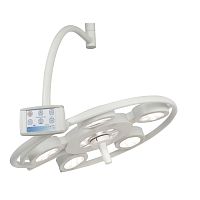 Ceiling-mounted surgical light STARLED5 NX mobileLEDdental